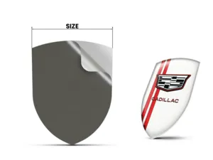 Cadillac Logosticker Edition Minimal Anpassbar Gedruckt